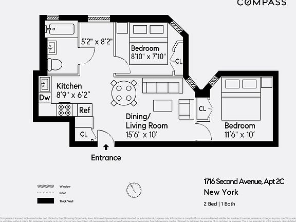 2nd image of 1716 2nd Ave #C4