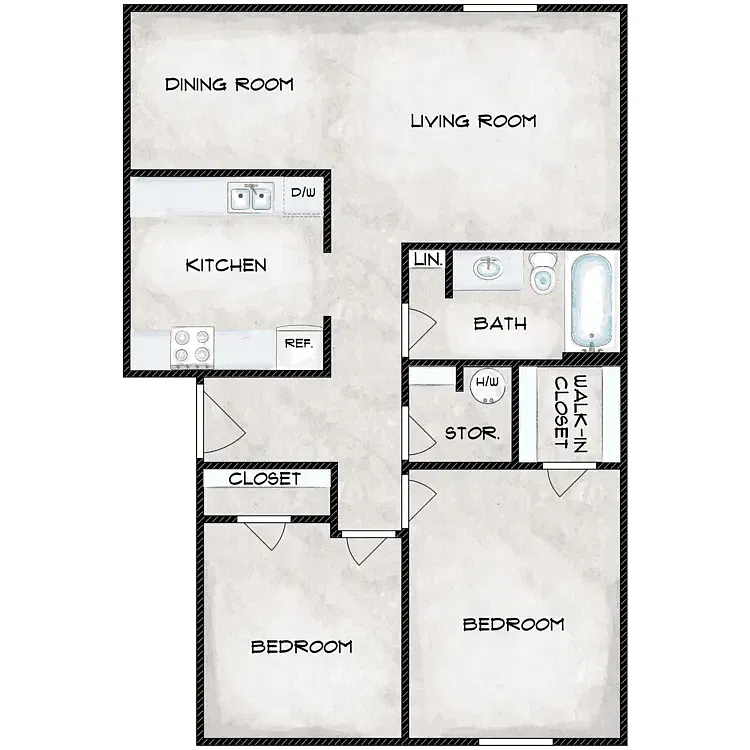 Floor plan Appaloosa