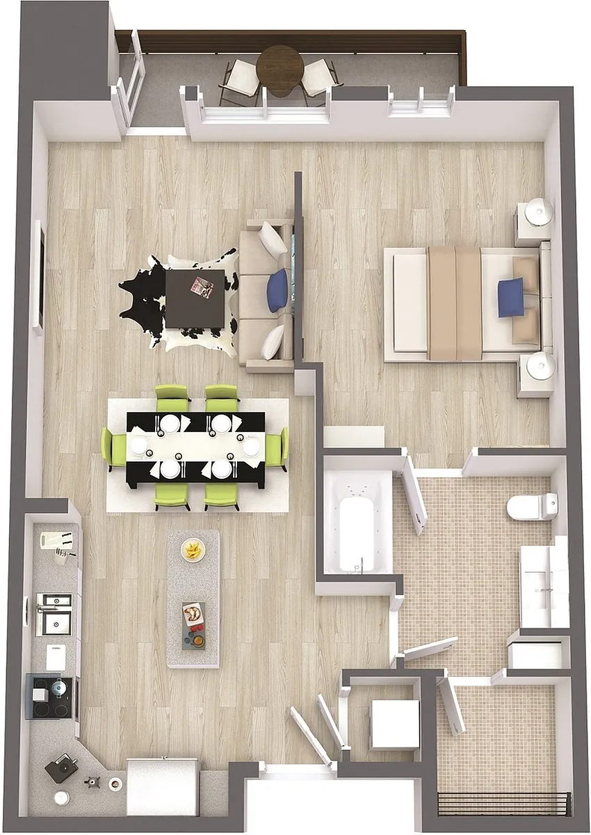 Floor plan A6