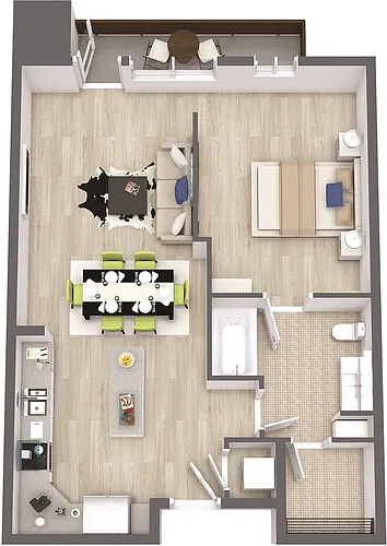 Floor plan A6