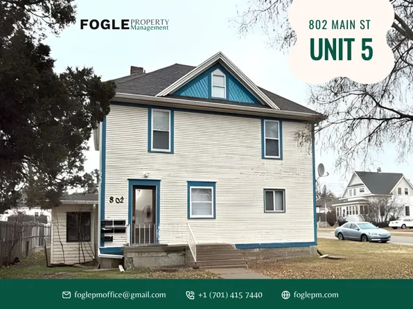 802 Main ST, 802 Main St APT 5, Williston, ND 58801