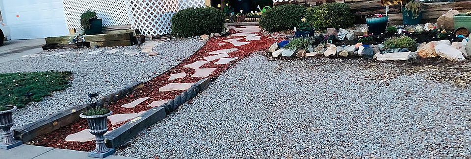 Front of house yard