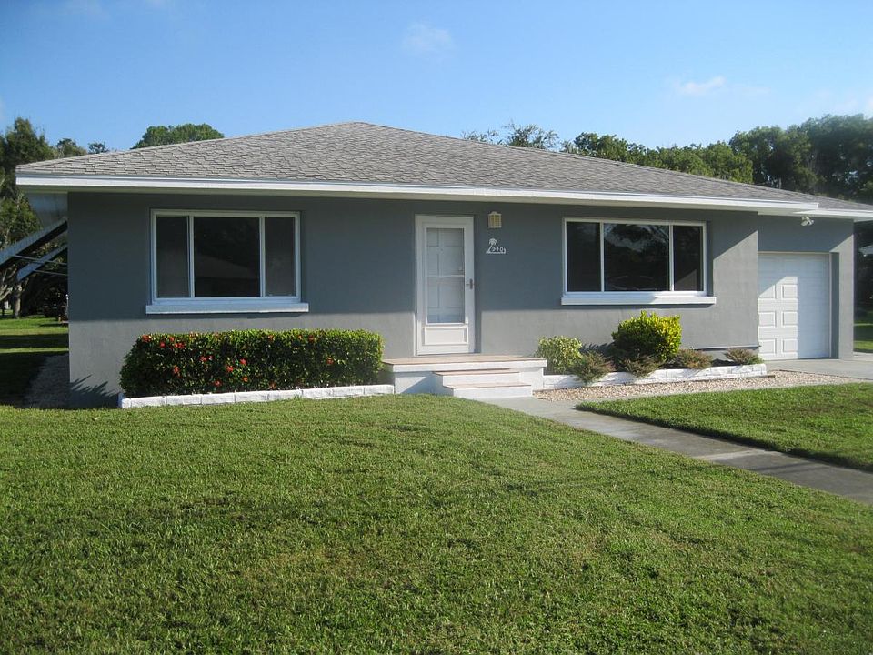 Exterior View - freshly painted, well maintained home. Lawn service is included in rent, too!
