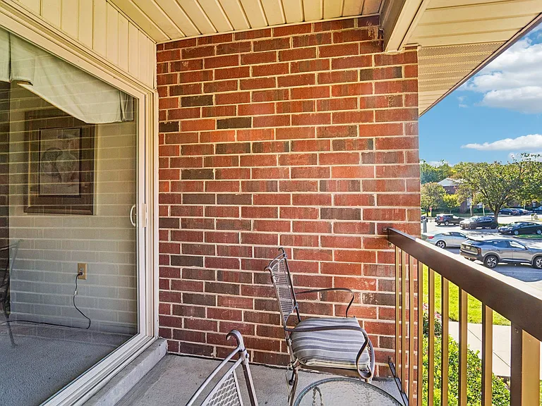 Covered Balcony Outdoor Living Space