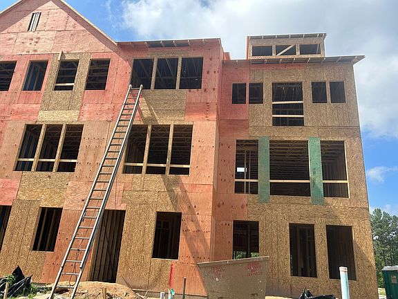 Front Elevation Construction Progress.