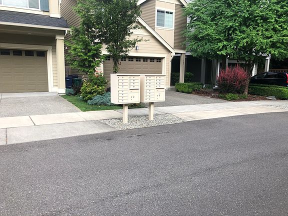Mail boxes opposite to the home