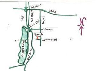 Ranch Rd, Gaylord, MI 49735
