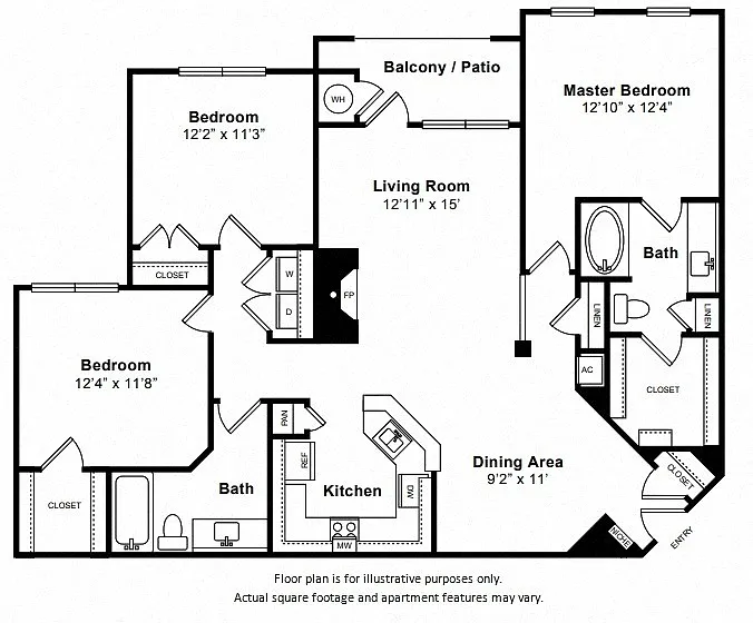 Floor plan Oak