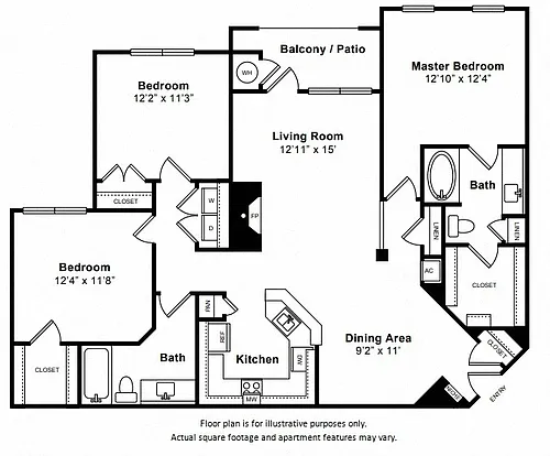 Floor plan Oak