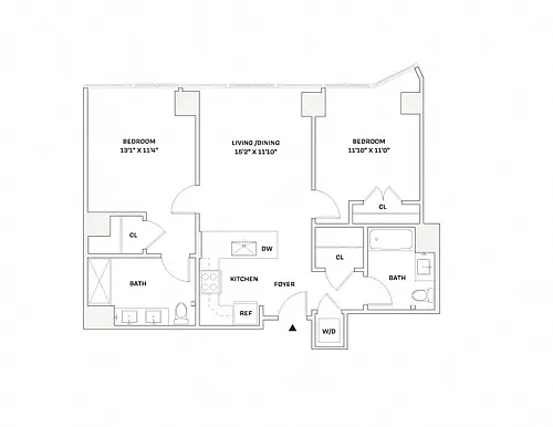 Floor plan B01