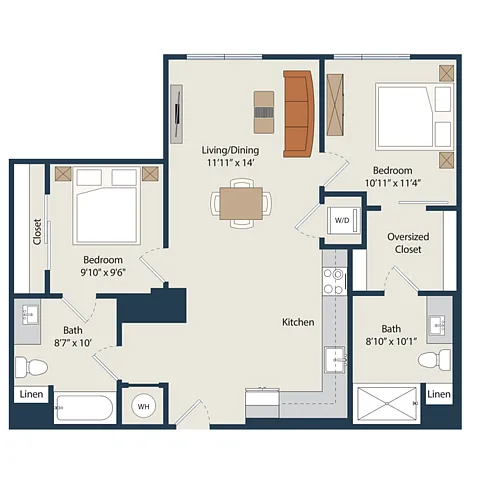 Floor plan B1.U