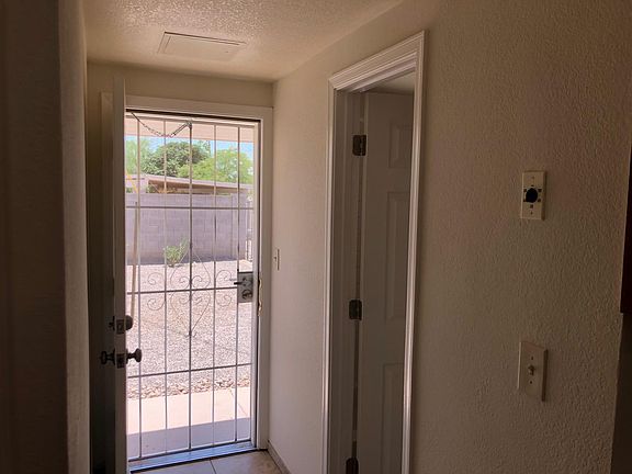 Security door to backyard