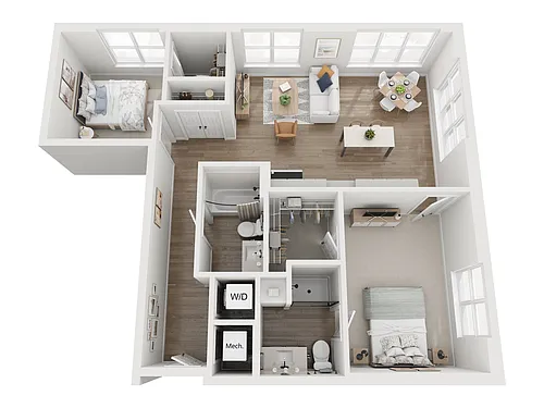 Floor plan B3BW