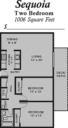Floor plan Sequoia