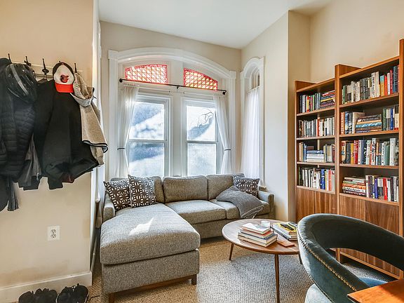 Spacious yet cozy living room.