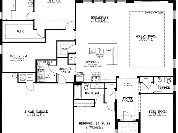 Montgomery Floor plan Ocala, FL On Top of the World New Homes for Sale
