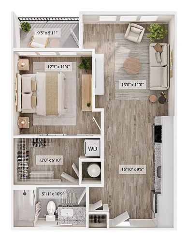 Floor plan The Single