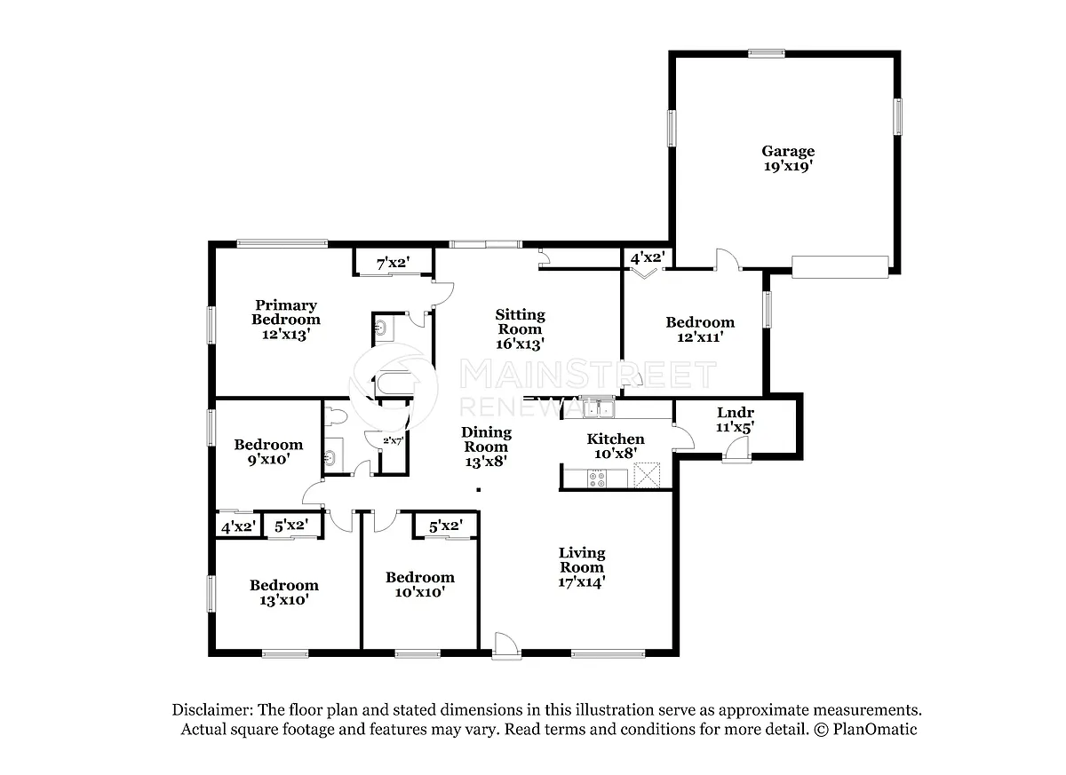 Floor Plan - 703 59th Avenue Ter W