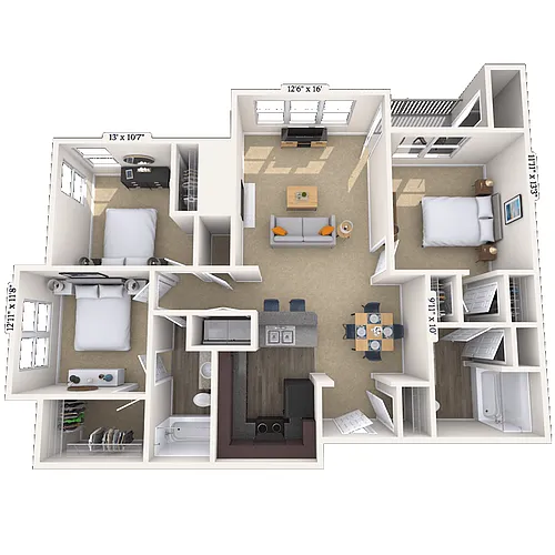 Floor plan Augusta