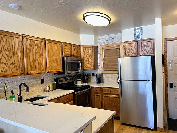 Well stocked, clean functional kitchen!