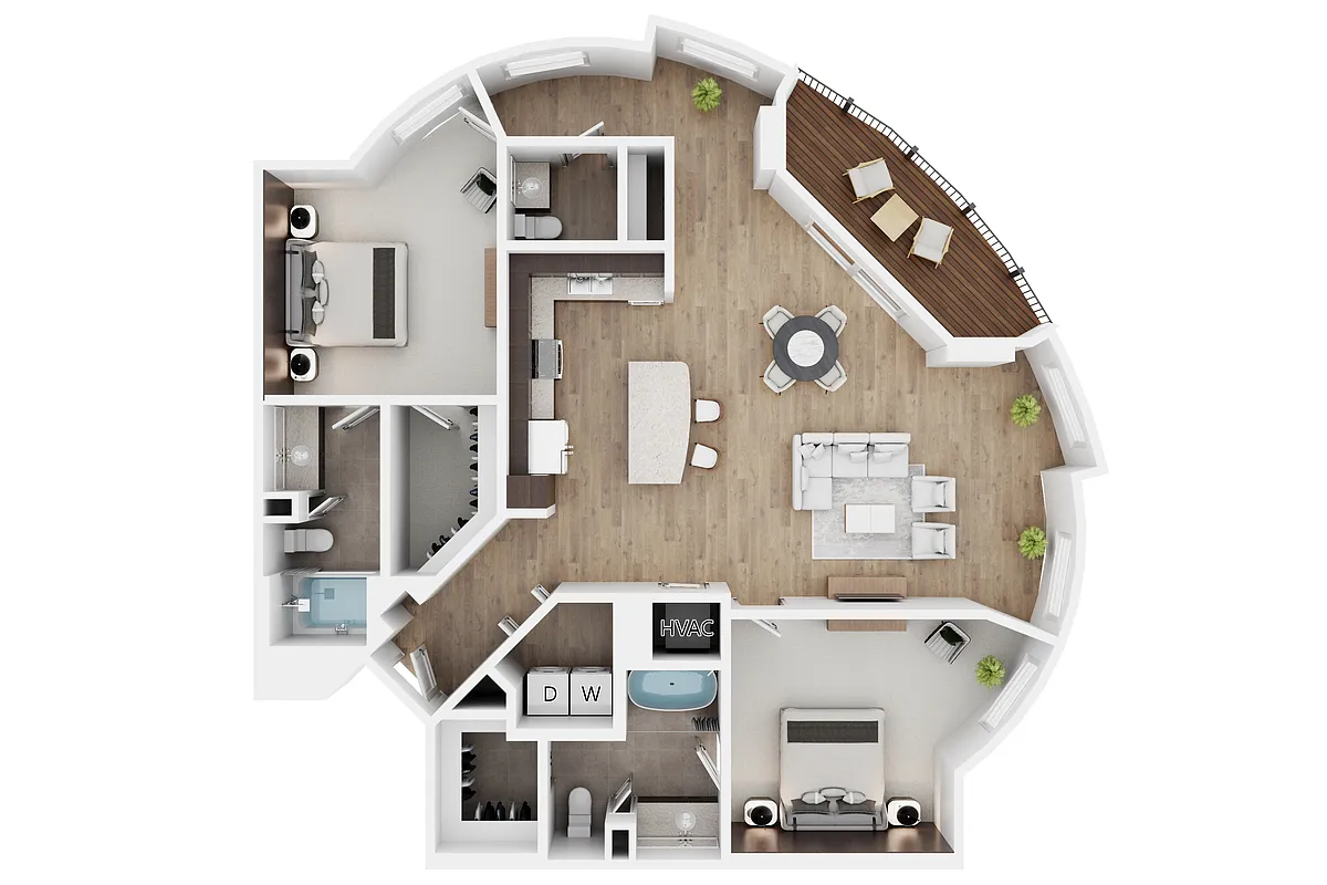 Floor plan B9
