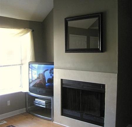 Marble woodburning Fireplace