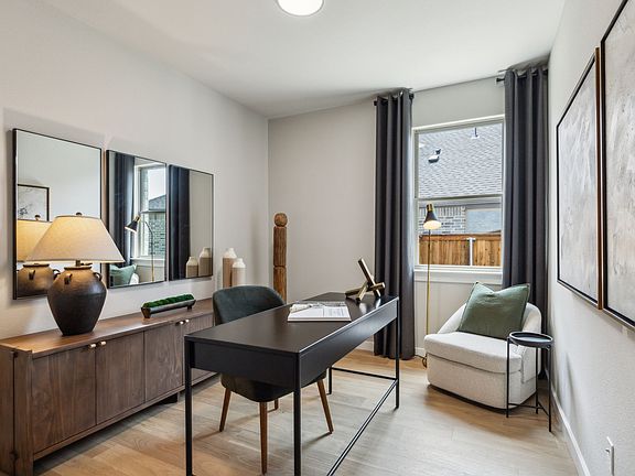 Flex room in the Willow home plan by Trophy Signature Homes - REPRESENTATIVE PHOTO