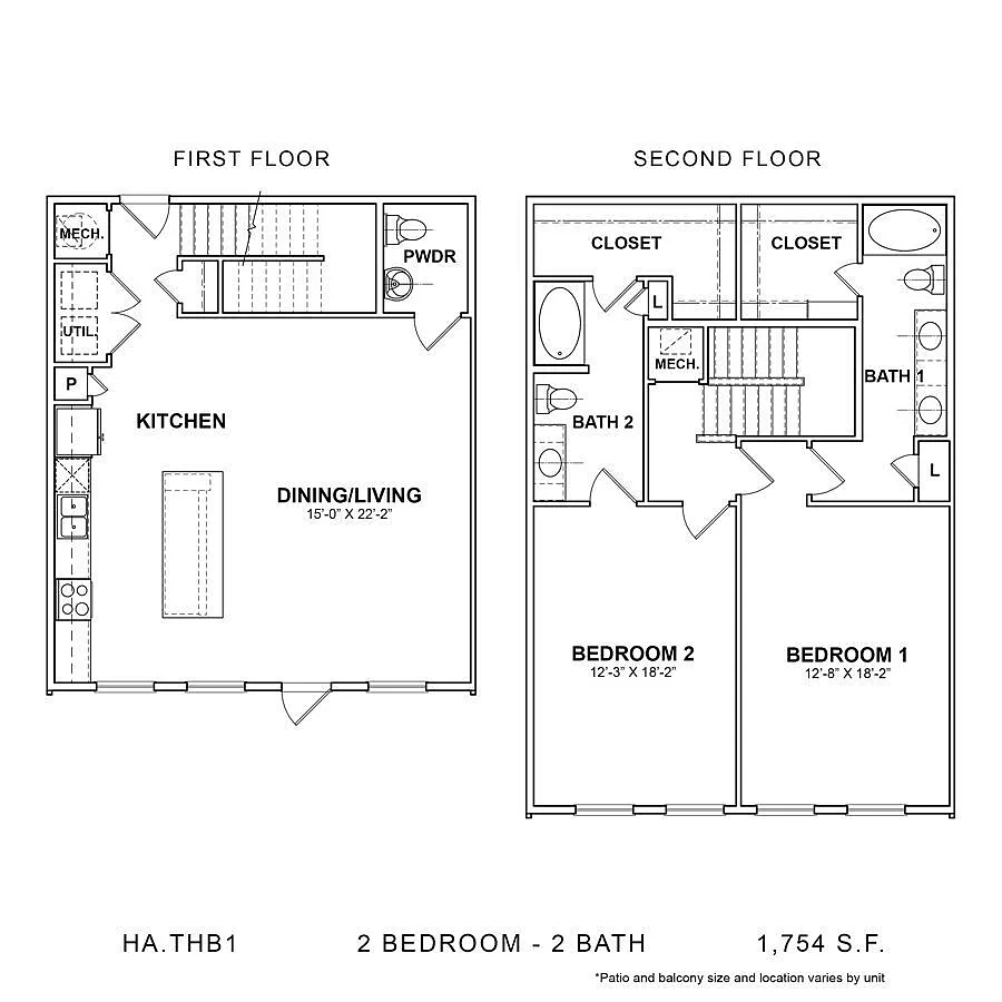 Floor plan HA.THB1