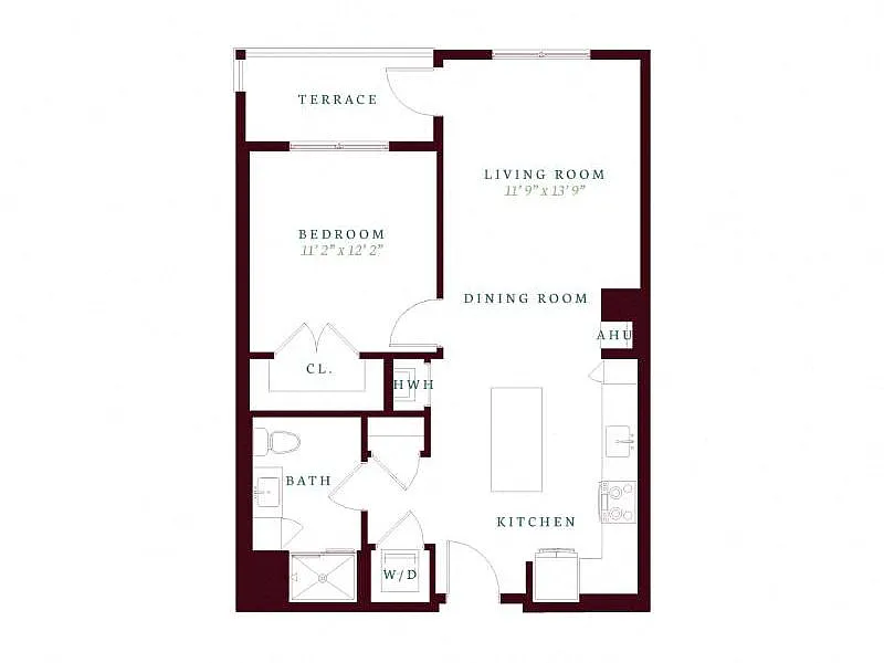 Floor plan A22