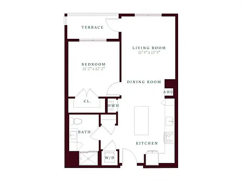 Floor plan A22