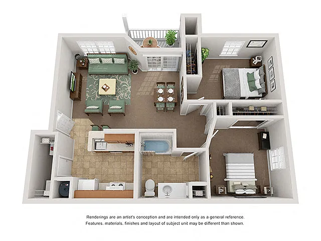 Floor plan Plan B