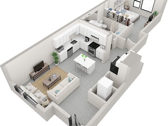 George - Plan A2 ANSI Floorplan