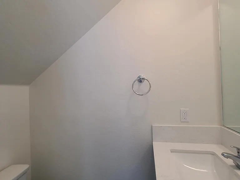 Downstairs half bath.