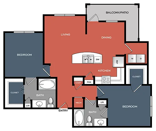 Floor plan B3