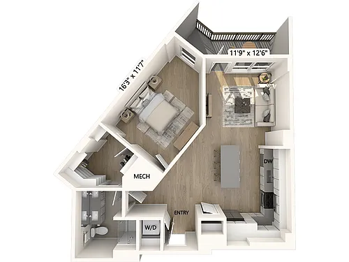 Floor plan A5M - Design Collection I