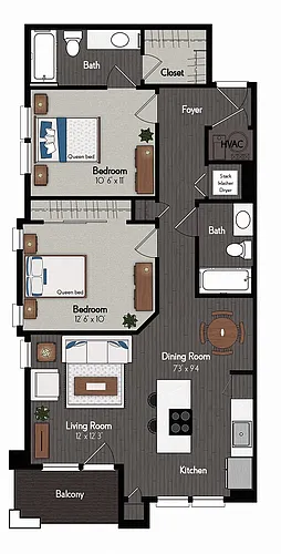 Floor plan Lewis