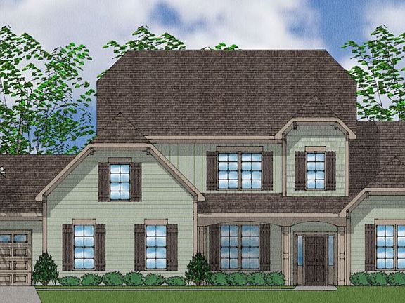 The Bridges II Elevation D Side Entry