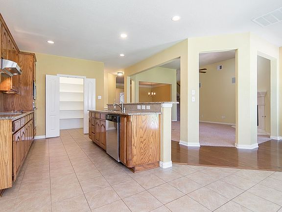 Kitchen open floor plan