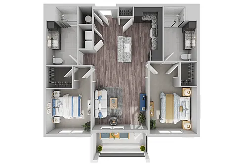 Floor plan Brookside