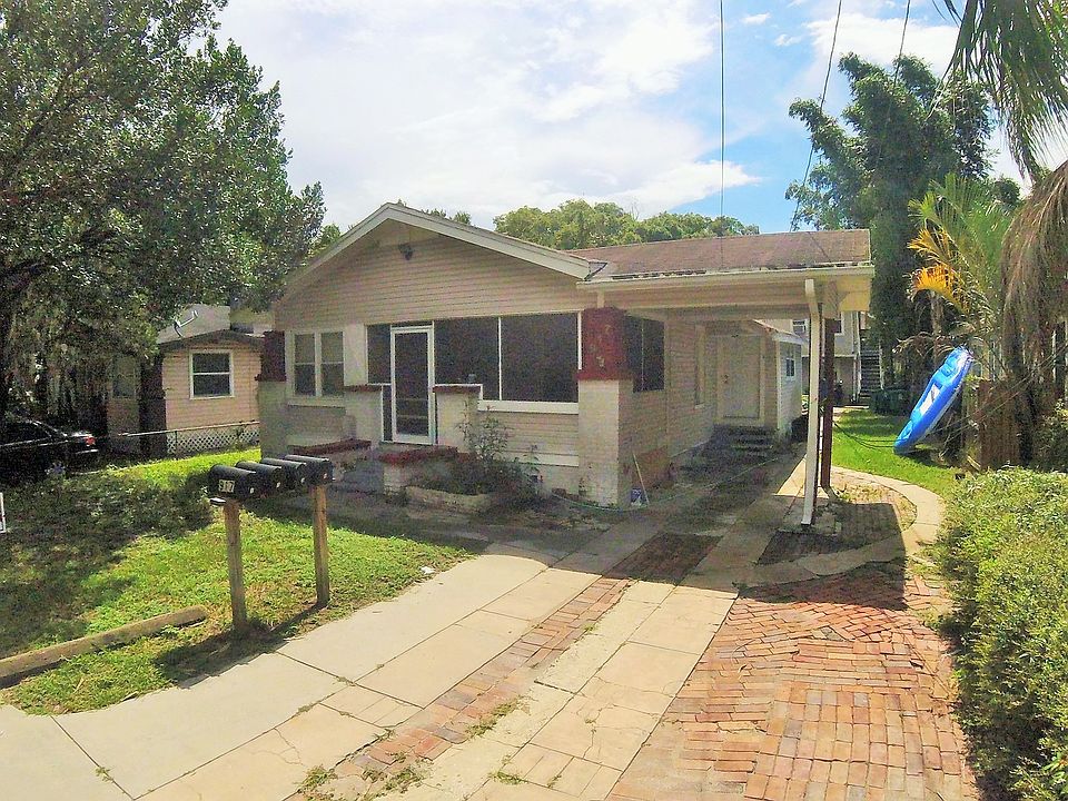 front of property