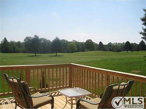 Back Yard Deck Overlooks Golf Co