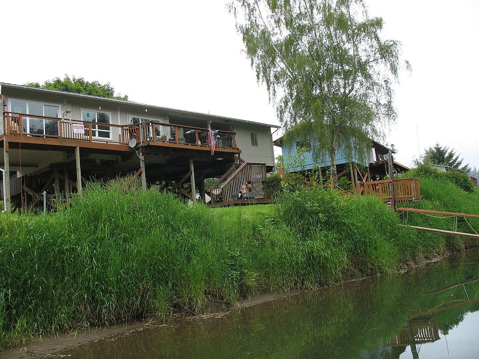 River front side of home