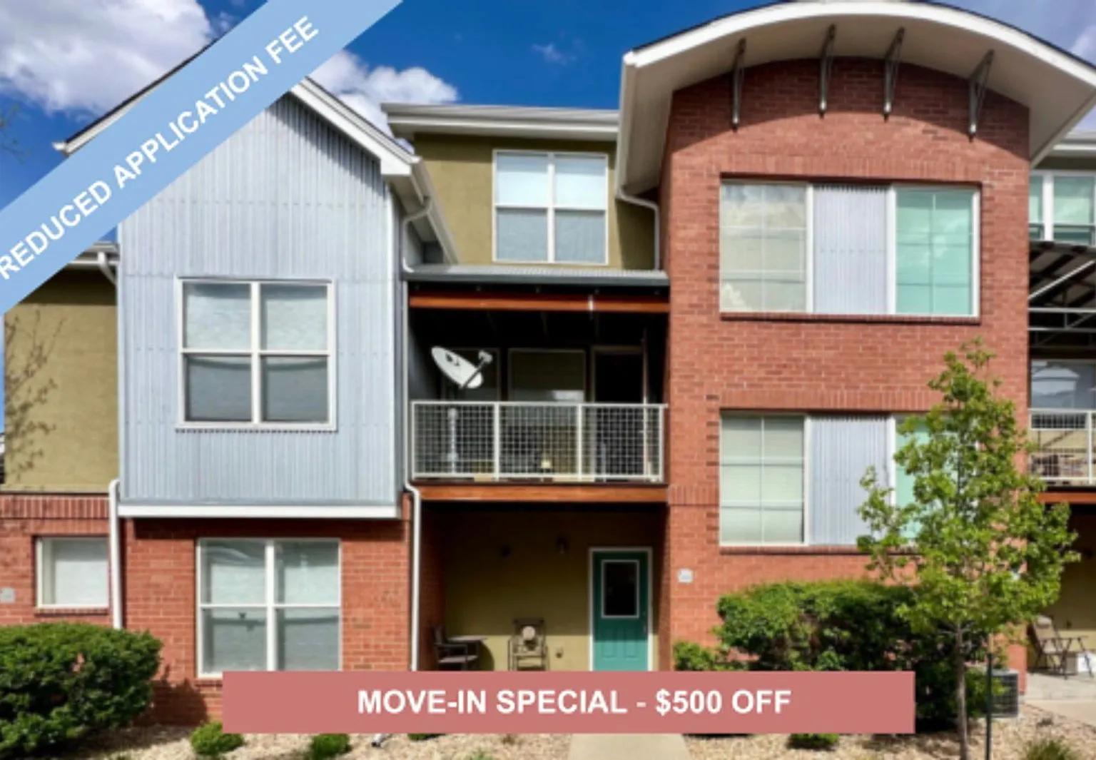 2 bed, 2.5 bath, 1300 sqft, $2,595 — Photo 1