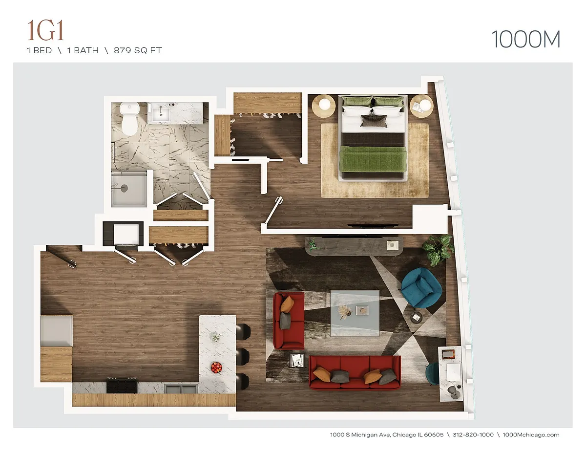 Floor plan 1G1