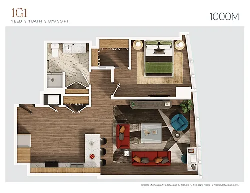 Floor plan 1G1