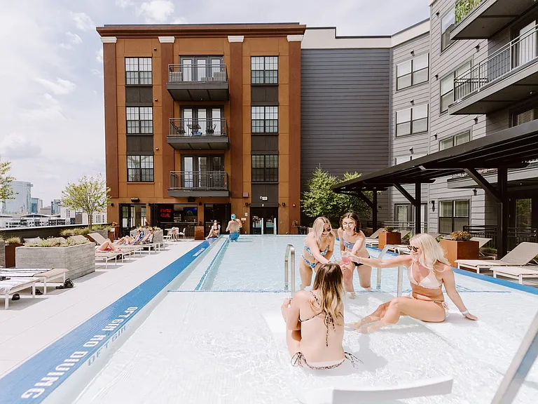 Resort inspired pool