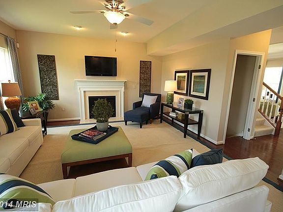 Family Room with Optional Gas Fireplace