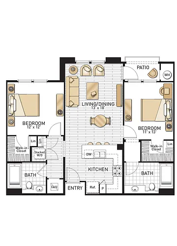 Floor plan Plan H
