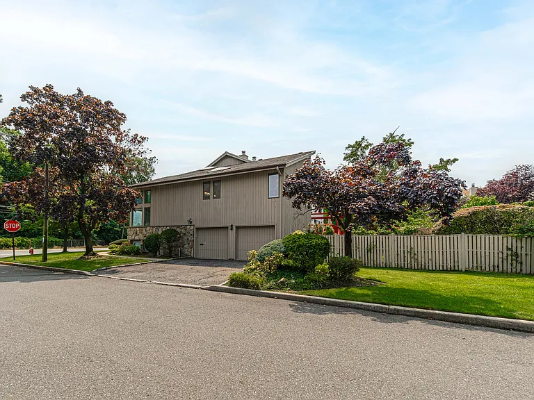 TWO CAR GARAGE IN CONER LOT
