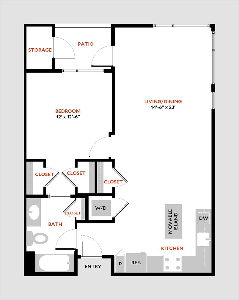 Floor plan Plan 1L